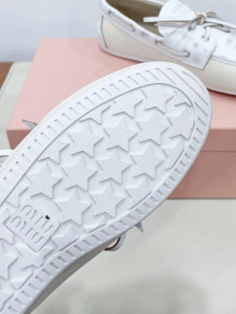 Miu Miu White   Flats